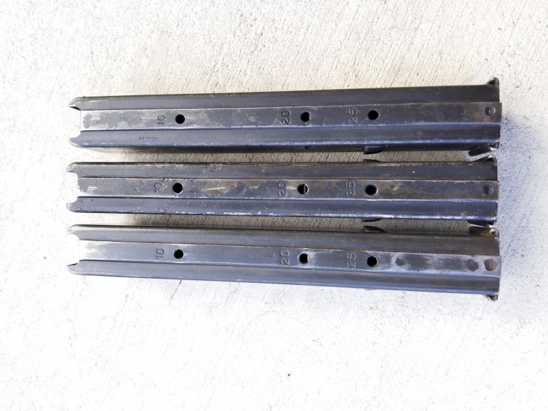 (3) UZI spine witness hole mags
