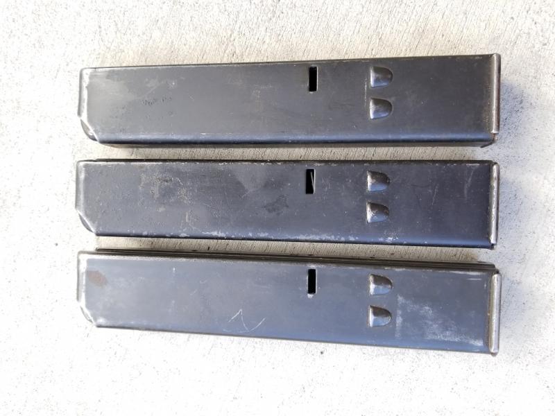 (3) UZI spine witness hole mags
